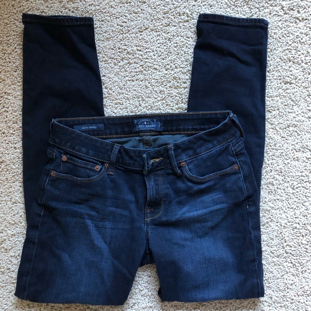 Dark Wash Lolita Skinny Jean by Lucky Brand